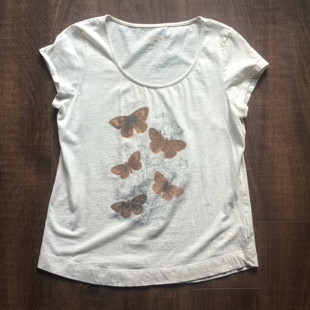 Orvis Scoop Neck Cotton Tee